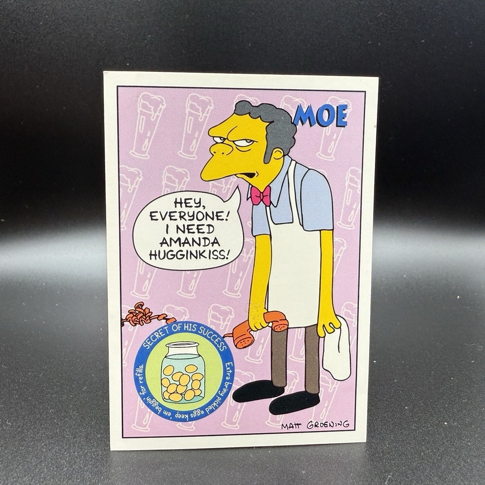 1994 SKYBOX SIMPSONS II #S24‎ MOE SZYSLAK Trading Card